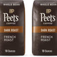 Peets Coffee Dark Roast Whole Bean Coffee | French Roast | 36 Ounces | 2 Bags