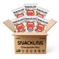 SNACKLINS Plant Based Crisps - Gluten Free, Vegan, 0.9oz Bag (Pack of 6)