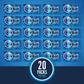 ORBIT Peppermint Chewing Gum Sugar-Free, 20 Packs of 14-Pieces (280 Total) - ORBIT Gum Bulk