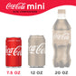 Coca-Cola Mini Soda Cans, 7.5 fl oz, 10 Pack - Fridge Pack Soft Drinks