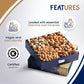 Farm Fresh Gourmet Mixed Nuts Gift Set | Nut Mix Assortment Of Sea Salted Nuts, Pistachios, Peanuts, Cashews & More | New Year,