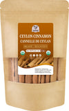 52USA Organic Ceylon Cinnamon Sticks, Whole Cinnamon Sticks, 1 Ounce, Vegan, Non-GMO, True Cinnamon from Sri Lanka