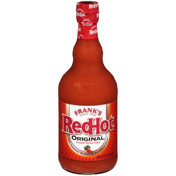 Frank'S Redhot Original Hot Sauce, 23 Fl Oz (Pack Of 12) - One 12 Pack Of 23 Fluid Ounce Bottles Of Original Cayenne Pepper Hot