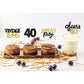 24 Pcs Glitter 40Th Birthday Cupcake Toppers For Celebrating Forty Years Old Birthday Party Decorations (Black&Gold)