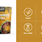 Kitchen & Love Jackfruit Chunky Chili, Organic, Fully Cooked, Versatile Plant Based Meat Alternative, Gluten Free, Ready In 90 S