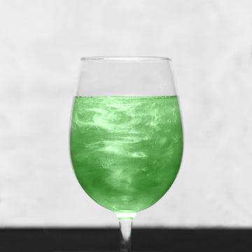 Luster Dust - Leaf Green (4G 1X Jar) | Edible Vegan Dust & Paint For Cake Decorating, Ice Cream, Desserts, Cocktails And Beverag