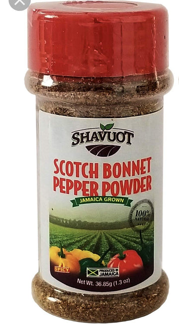 Shavuot Scotch Bonnet Pepper Powder - Pack of 2, 0.65 Ounce Each