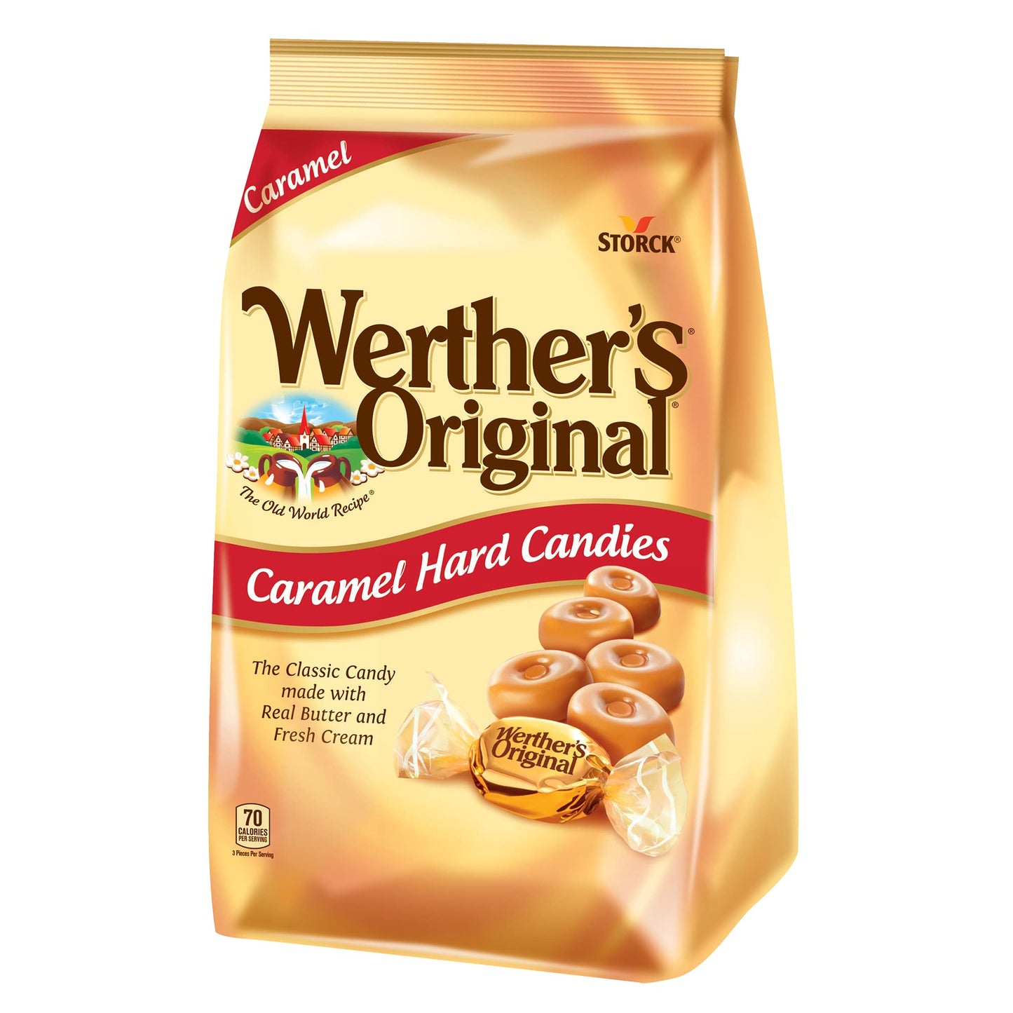 Werther'S Original Hard, 34.0-Ounce Bags (Pack Of 6)