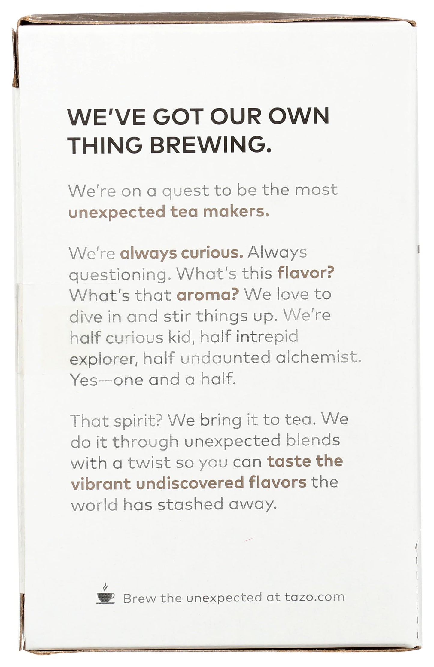 Tazo Tea Bags For A Bold Flavored Tea Black Tea Highly Caffeinated Tea 20 Ct
