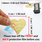 Aiqi Bakes 24Pcs Rose Carving Gold Mirror Acrylic Heart Shape Happy Valentine'S Day Cupcake Decorations, Valentine'S Day Cake Pa