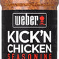 Weber Kickn Chicken Seasoning, 2.5 Ounce Shaker, Model 2003529