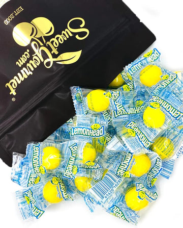 SweetGourmet Original LemonHead Candy Wrapped Bulk | 2 Pounds