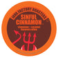 Java Factory Coffee Pods - Cinnamon Flavored - Compatible with K Cup Brewers - 40 Count - Model JFR SCIN40
