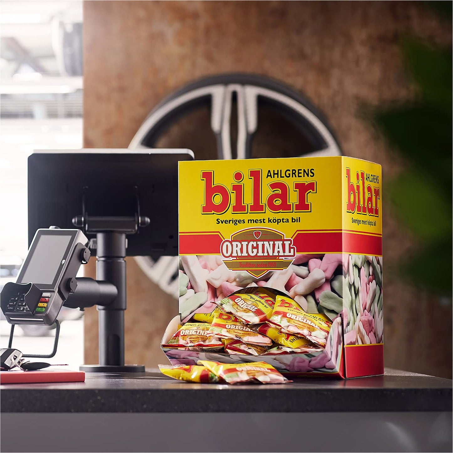 100 Snack Bags X 30G Of Ahlgrens Bilar Original - Swedish - Chewy - Marshmallow - Cars - Candies - Sweets