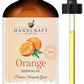 Handcraft Sweet Orange Essential Oil - 100% Pure And Natural - Premium Therapeutic Grade With Premium Glass Dropper - Huge 4 Fl.