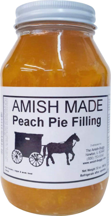 Amish Pie Filling and Topping (Peach 1-Jar)