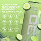3D Energy Drink - Sugar Free  200mg Caffeine  Pre Workout  Taurine  L-Carnitine  Lightly Carbonated  16oz Cans  12 Pack - Cucumber Melon