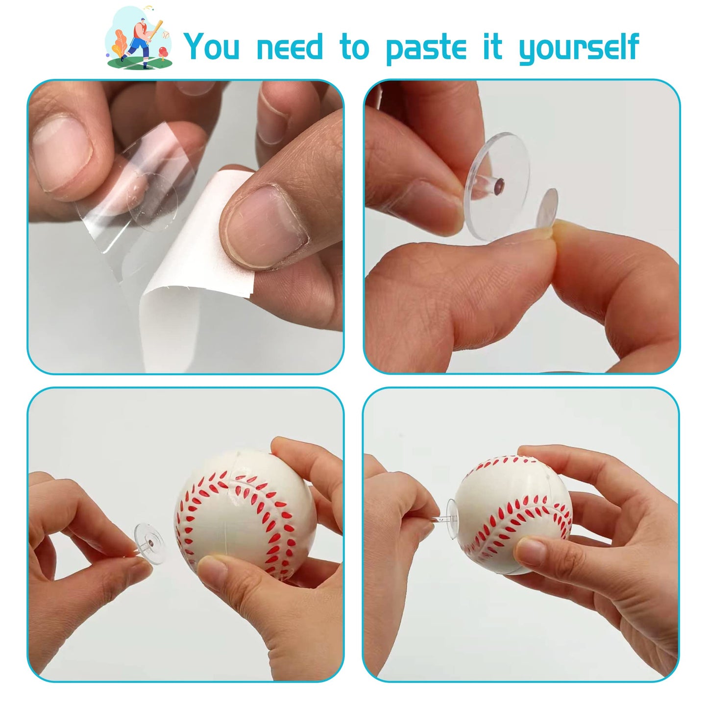 21 Pcs Baseball Cake Decorations Baseball Cake Topper Sports Theme Party Decoration Supplies Baseball Sports Theme Cake Decorati