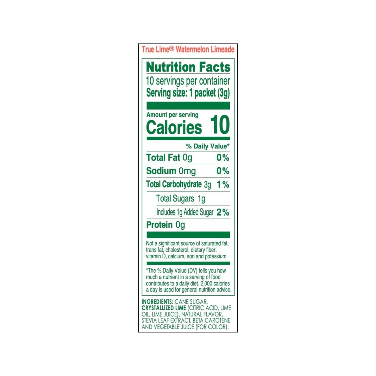 True Citrus Drink Mix Variety, Strawberry Lemonade, Wildberry Lemonade, Original Limeade, and Watermelon Limeade, 4 Pack