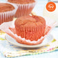 Low Carb Strawberry Muffins [6-Pack] By Carb-O-Licious- Delicious Keto Muffins With Only 3 Net Carbs Each- Sugar Free Healthy Sn