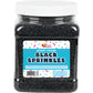 A Great Surprise Black Sprinkles - Outer Space Sprinkles - 1.6 Pounds - Bulk Black Jimmies For Desserts, Baking, Cakes, Cupcakes.