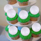 12 Pcs Volleyball Cupcake Toppers 3D Foam Mini Volleyball Cupcake Topper Picks Volleyball Players Cake Toppers For Sport Theme B