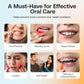 Bitvae Cordless Water Dental Flosser For Teeth, Portable 300Ml Water Teeth Cleaner Picks, 3 Cleaning Modes 6 Jet Tips, Water Den