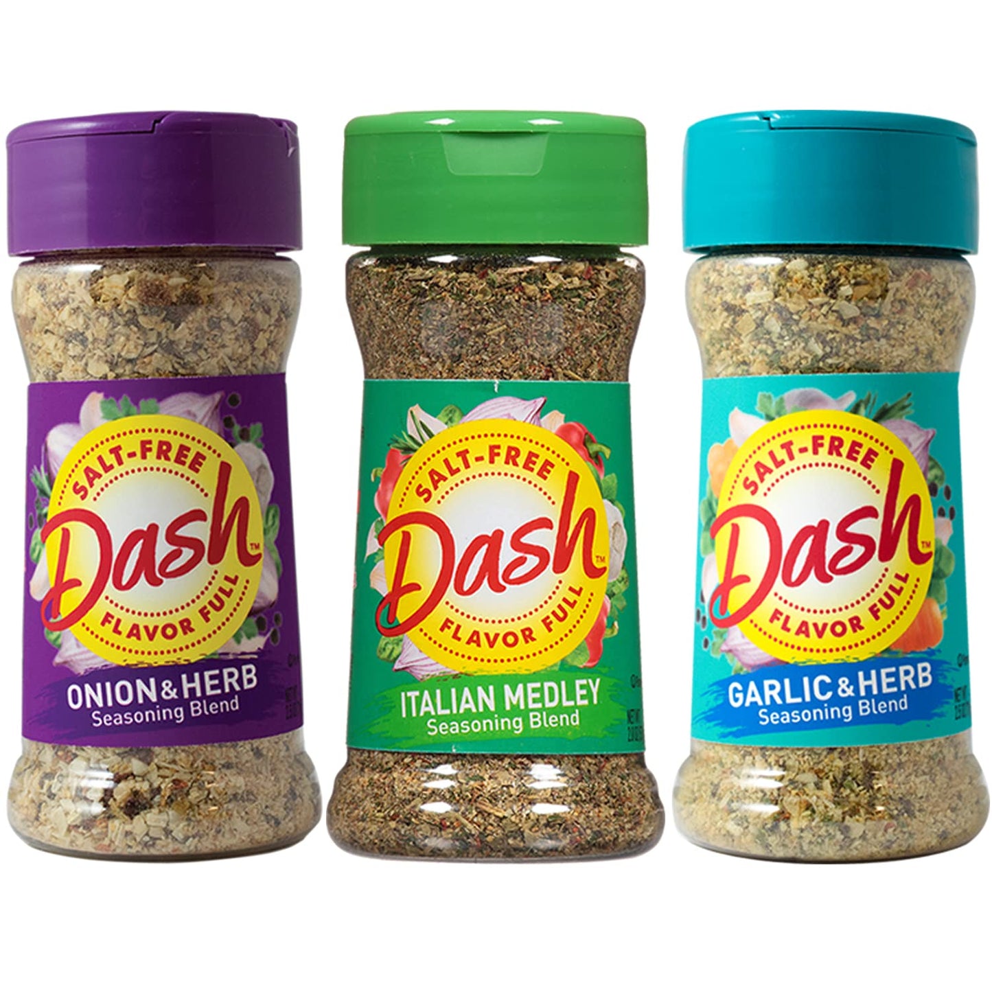 Mrs Dash Seasoning Salt Free Variety Pack | 12 Bottles Complete Seasoning Set | A Healthier Option Salt Free Seasonings And Spic