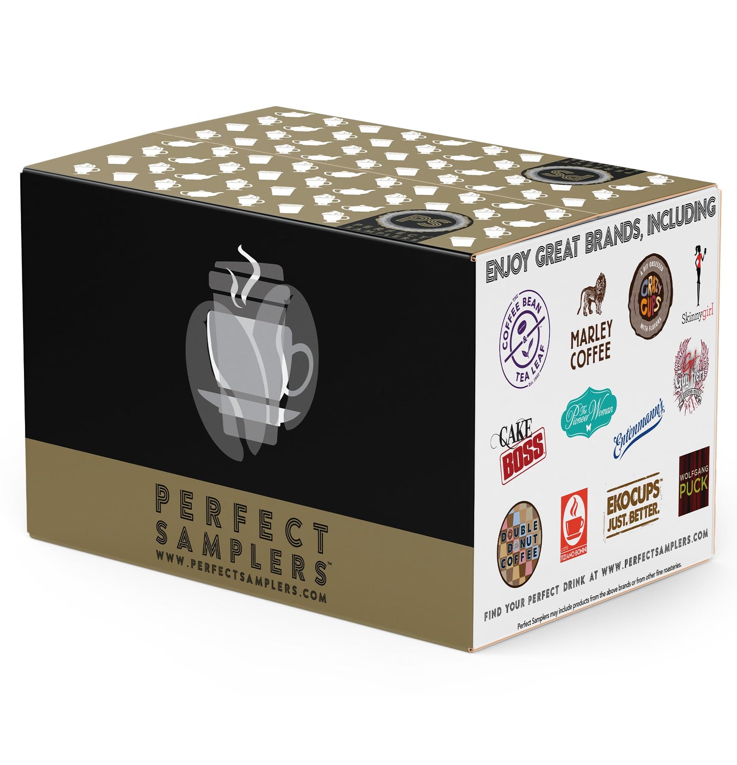 Crazy Cups Flavored Coffee Pods Variety Pack, Assorted Sampler, 80 Count