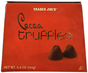 Trader Joe'S Cocoa Truffles 8.8Oz (Pack Of 2)