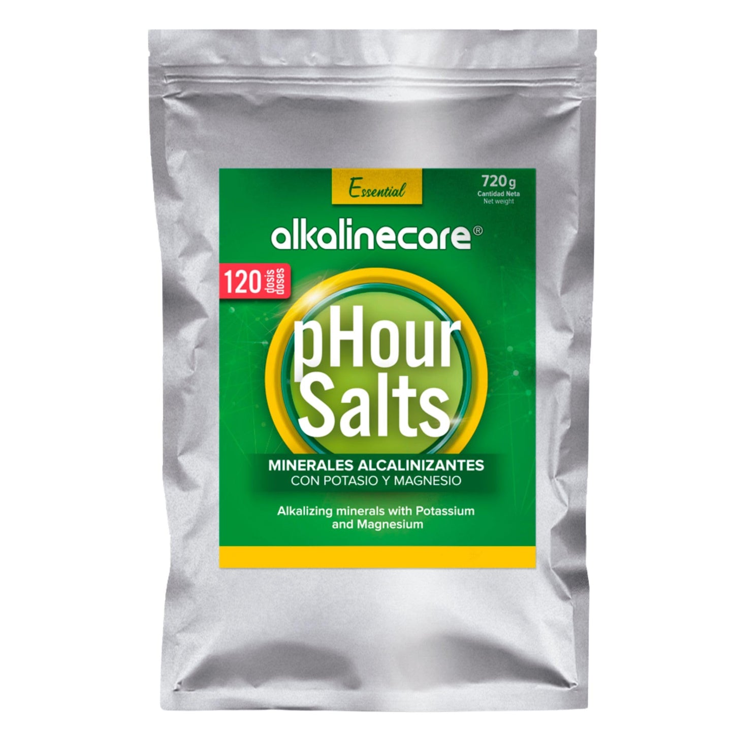 Alkaline Care Salts PHOUR Sachet 720g (1.59 lb) - AlkalineCare Helps The remineralization of The Body, Helping Your Muscles, Bon