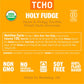 Tcho Holy Fudge 76% Dark Chocolate Bars (10 Pack) | Single Origin, Plant Based, Organic & Fair Trade, | Non Gmo, Non-Dairy, Vega