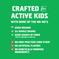 CLIF Bar CLIF KID ZBAR Organic Granola Bars Iced Oatmeal Cookie Non-GMO 18 Count