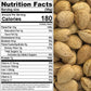 Presto Sales Almonds, In Shell Raw, 1.5 lbs Resealable Pouch, Perfect Snack for mature-themeds and Kids
