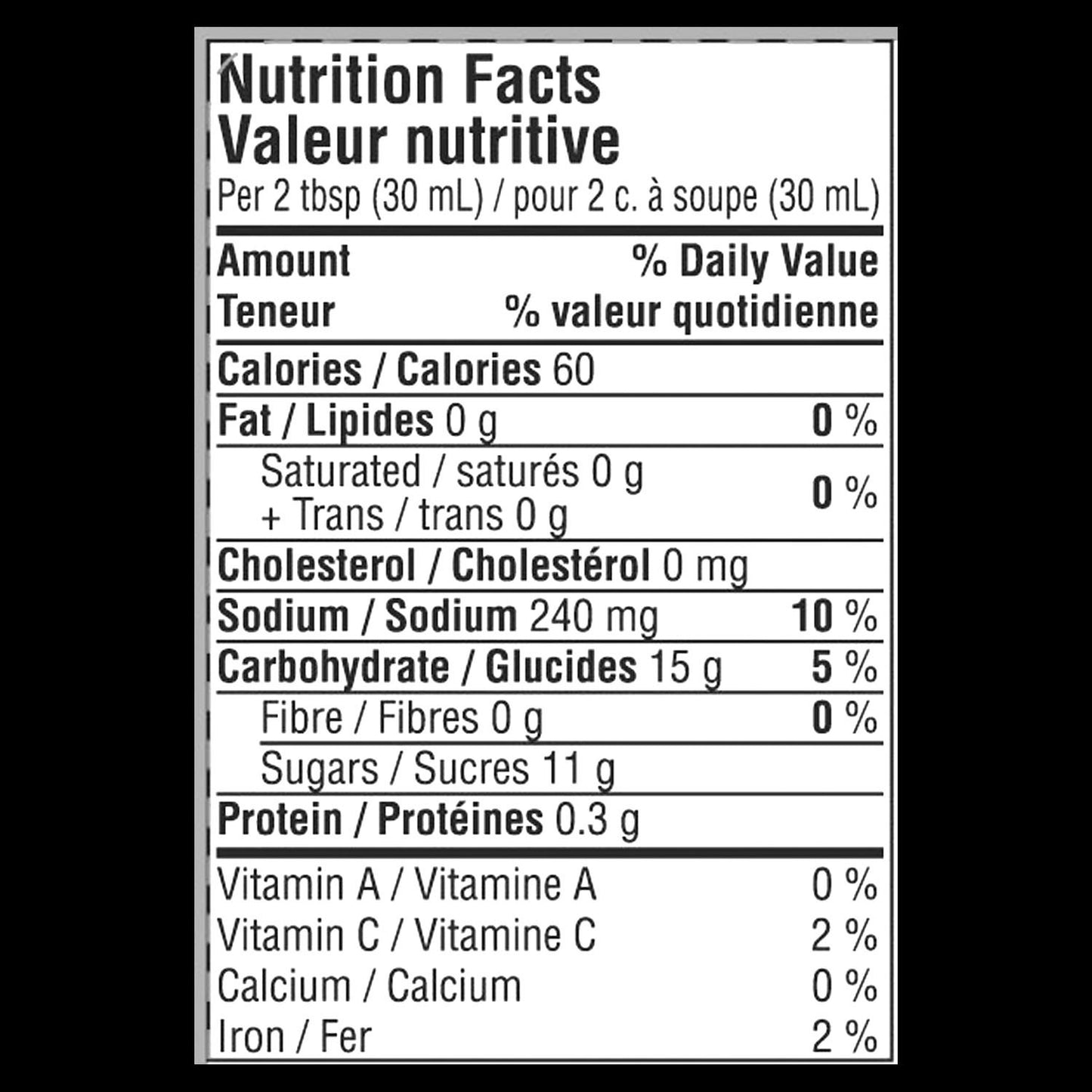 Diana Sauce, Honey Garlic, 1Ct, 500Ml /16.9 Oz {Imported From Canada}