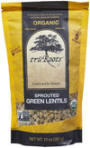 TruRoots - Organic Sprouted Green Lentils, 10 Ounces