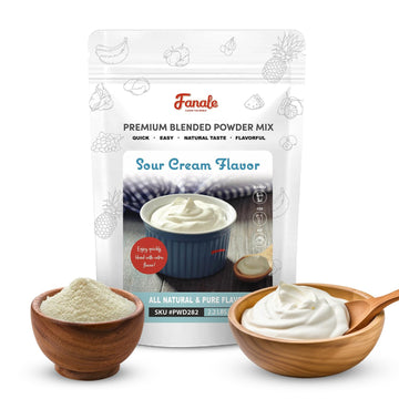 Fanale Premium Sour Cream Bubble Tea Flavoring Powder | Perfect for Baking, Smoothies, Desserts and Drinks | Instant Flavoring P