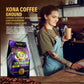 Imagine Kona Organic Coffee Beans | Arabica Kona Beans | Top Grade Air Roasted | Medium Dark Roast | Organic Whole Bean (Ground,