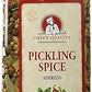 Chefs Quality Pickling Spices 14 Oz Jar