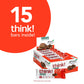 Think! Minis Protein Snack Bars, Gluten Free, Girl Scouts Chocolate Peanut Butter, 15 Count