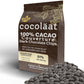 Cocoläat 100% Dark Chocolate Chips, Unsweetened, 2 lb, Culinary Grade, Dark Brown