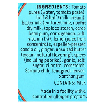 Maya Kaimal Tikka Masala Simmer Sauce - Case Of 6-12.5 Oz.6