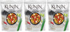 (Pack of 3) KUNIN Rigato mix, Premium Asian Cracker Made With Thai Jasmine Rice, 20 oz - Low Sugar, Low Fat, No Cholesterol