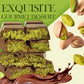 Crispy Dubai Kunafa Bar - 7 Oz | Filled With Pistachio Cream And Knafeh| Gourmet Middle Eastern Dessert Treat