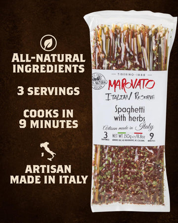 Tiberino's Real Italian Meals - Spaghetti with Herbs