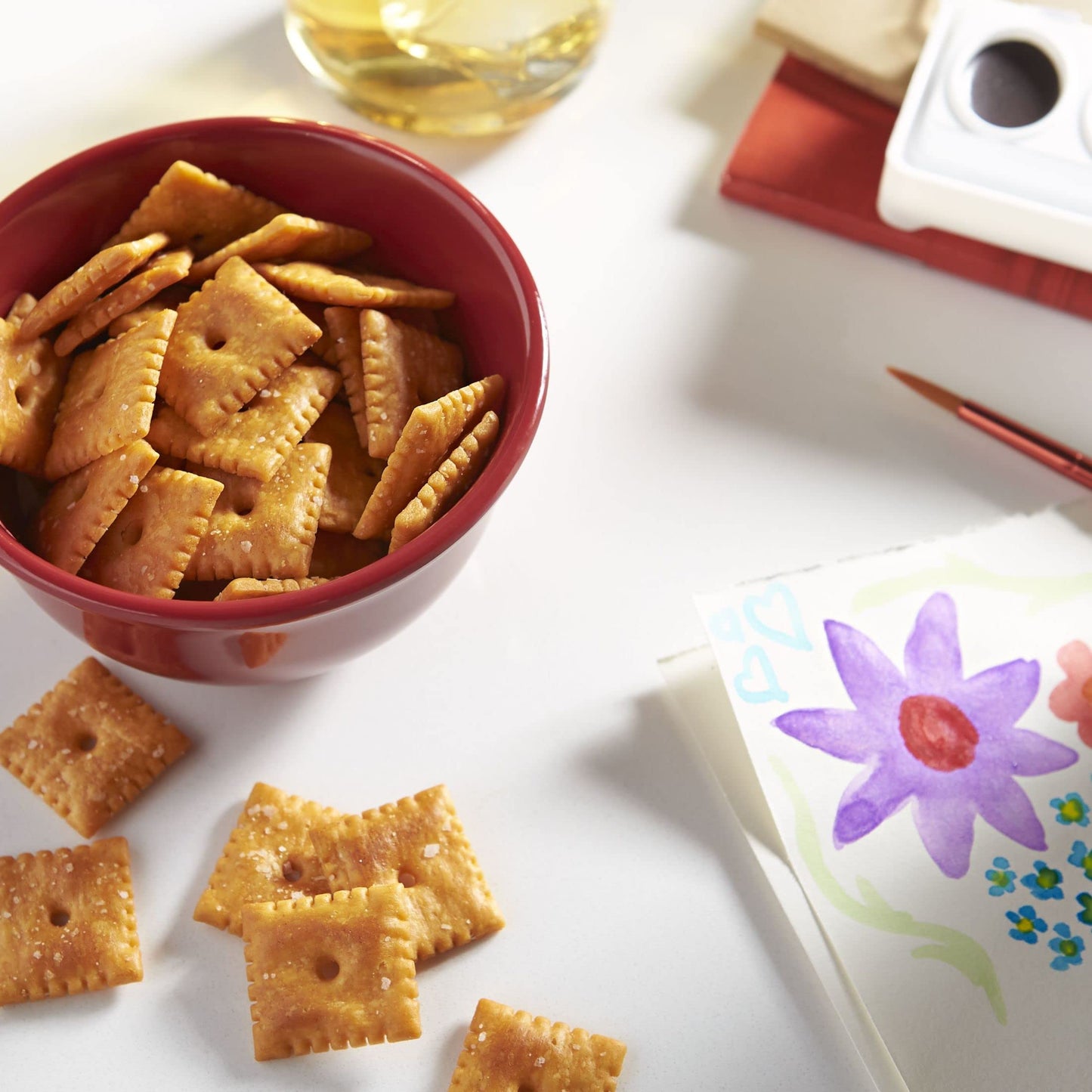 Cheez-It Baked Snack Cheese Crackers, made with 9g Whole Grain, .75oz (175 count)