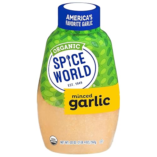 Spice World - Organic Squeeze Garlic - Value Size - 20 Oz