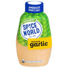 Spice World Squeezable Organic Minced Garlic - Value 20oz Container, USDA Certified Organic Garlic with Non-GMO Ingredients - Re
