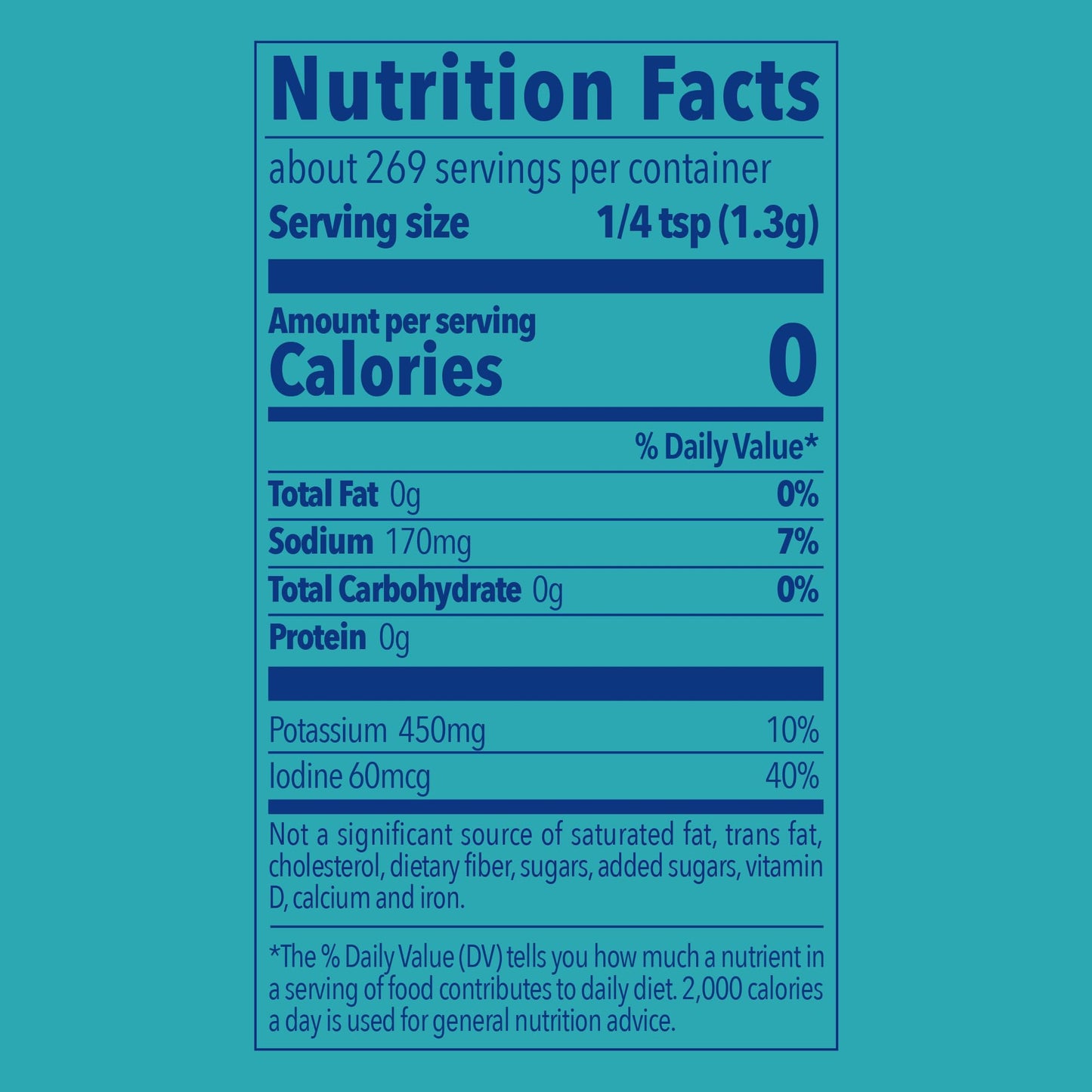 LoSalt Reduced Sodium Iodized Salt Alternative, 12.3oz Tub, Pack of 6