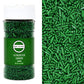 Mystic Sprinkles Solid Color Jimmy Sprinkles (Gorgeous Green Jimmies 3Oz)